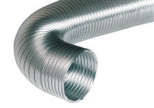 Alu flexrør 102 mm x 1,5 meter